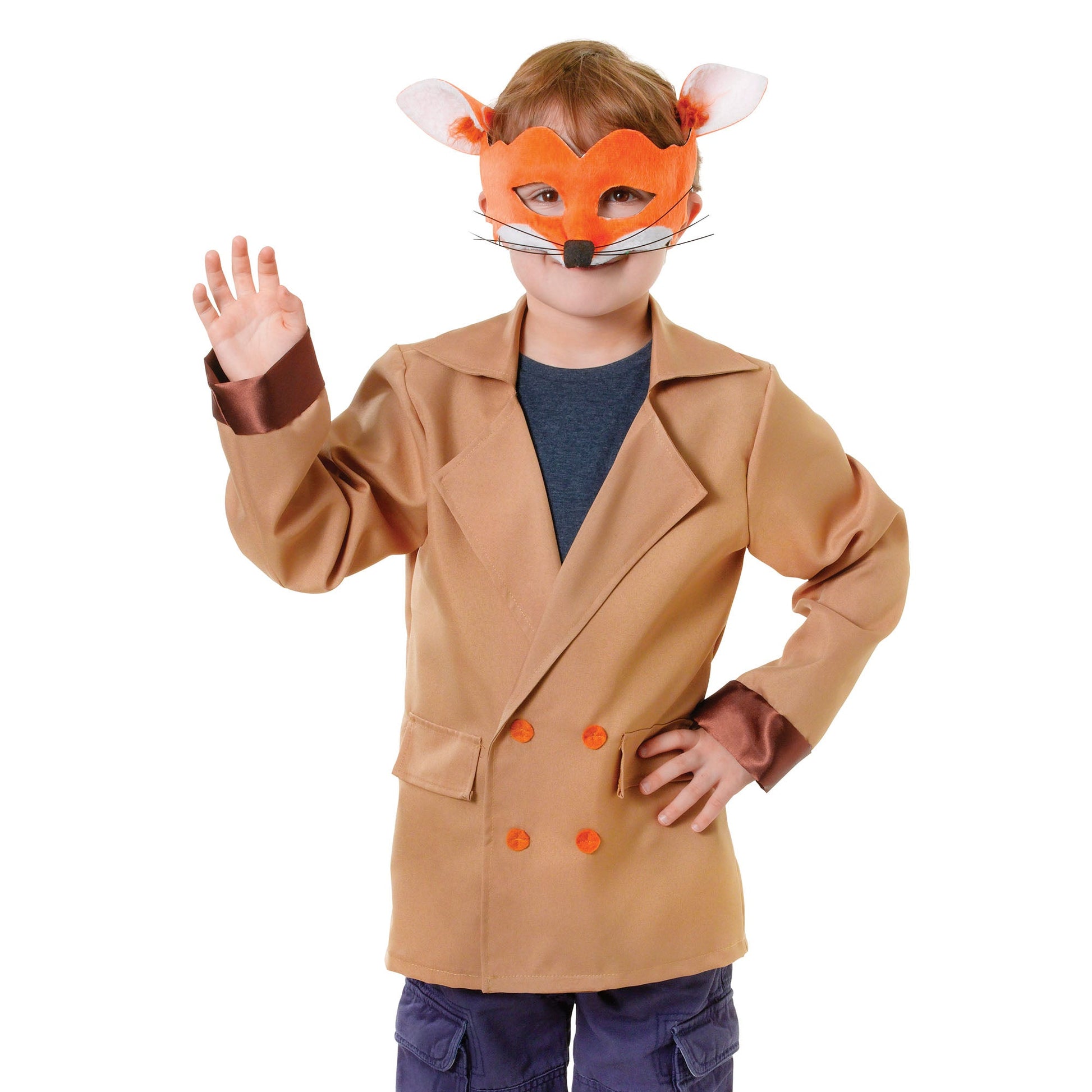 Fantastic Mr Fox Jacket Childrens Costume 1