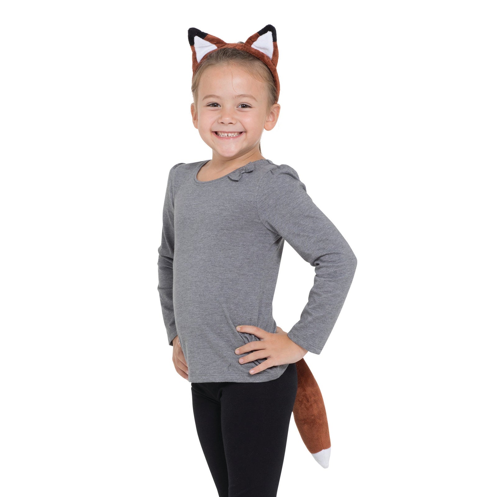 Fantastic Mr Fox Set Ears with Tail Instant Costume 2