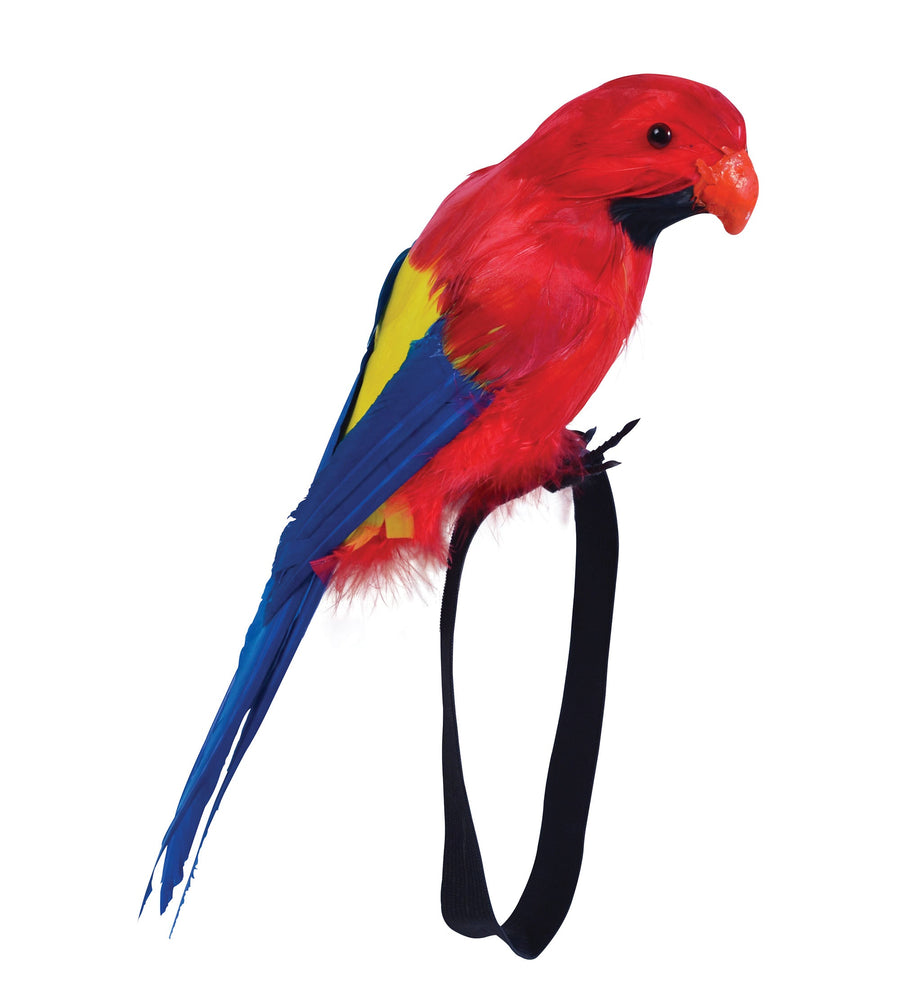 Feather Wrist Parrot Pirate Costume Accessory 29cm_1