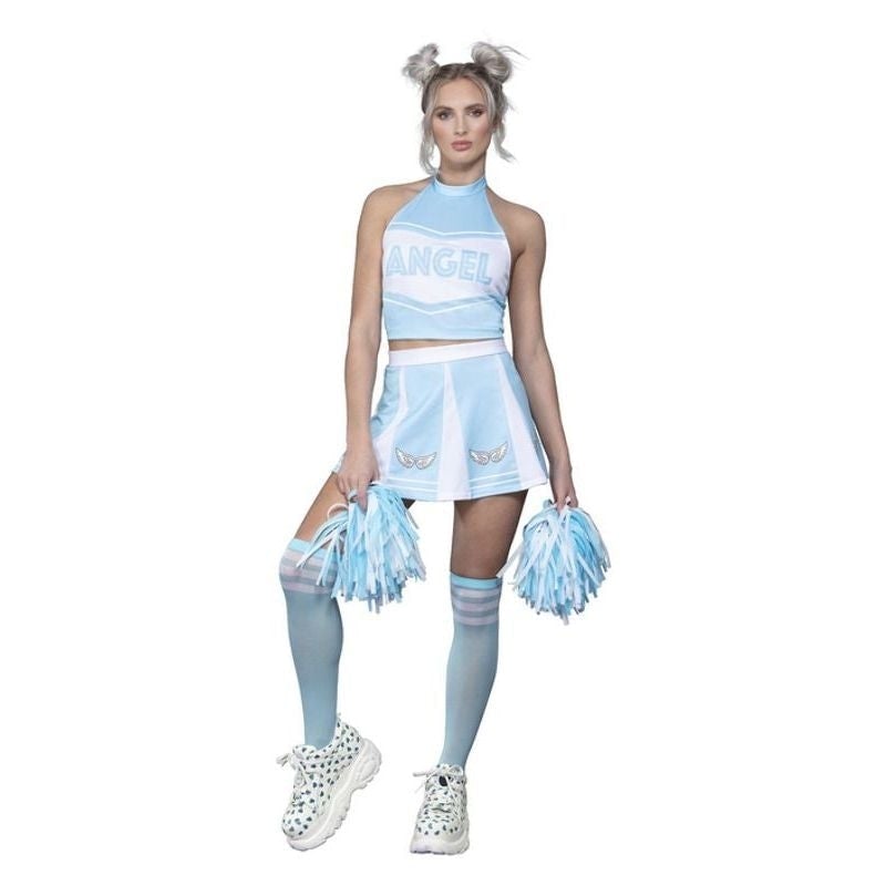Fever Angel Cheerleader Costume Blue 1