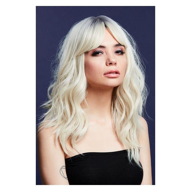 Fever Ashley Wig Two Toned Blend Ice Blonde_1 sm-72079
