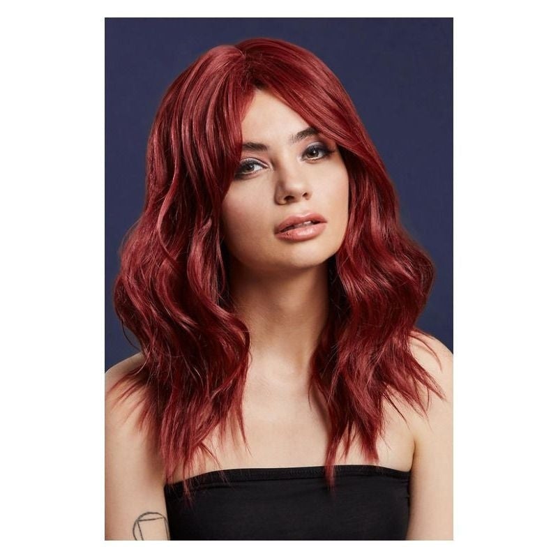 Fever Ashley Wig Two Toned Blend Ruby Red_1