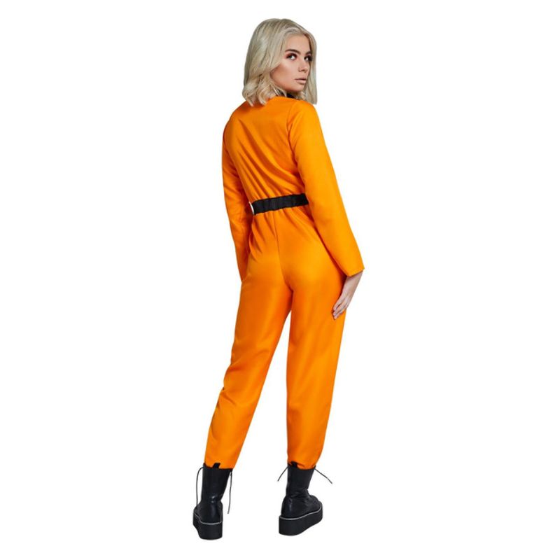 Fever Astronaut Costume Orange Adult 2