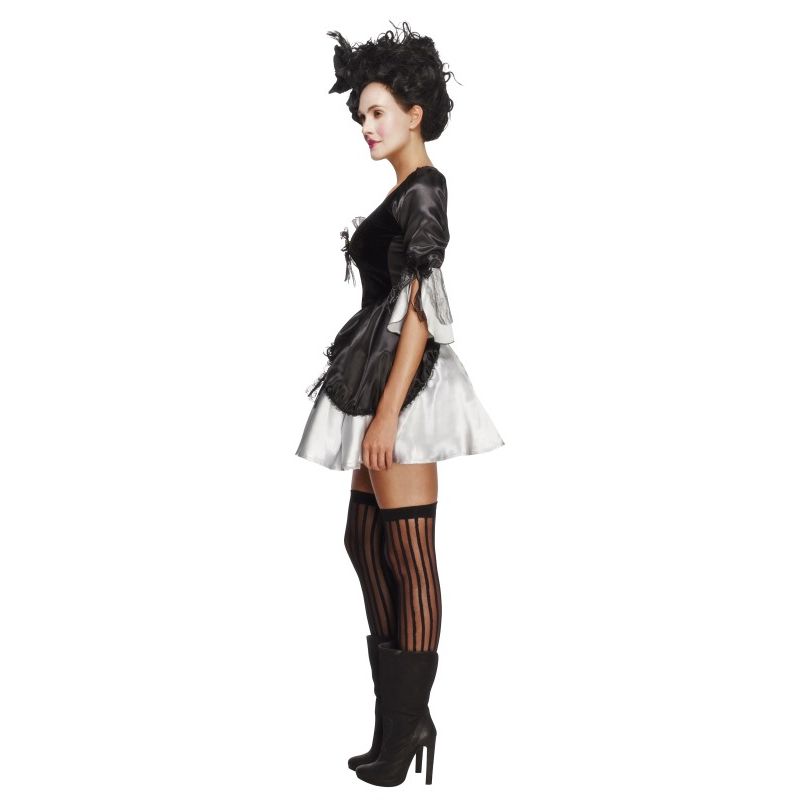 Fever Baroque Fantasy Costume Black Adult_3