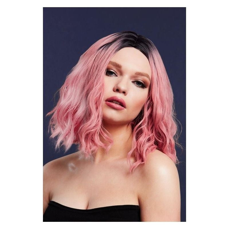 Fever Cara Wig Two Toned Blend Ash Pink_1