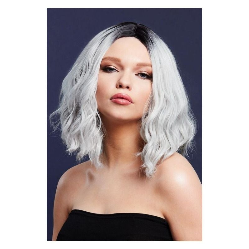 Fever Cara Wig Two Toned Blend Ice Silver_1