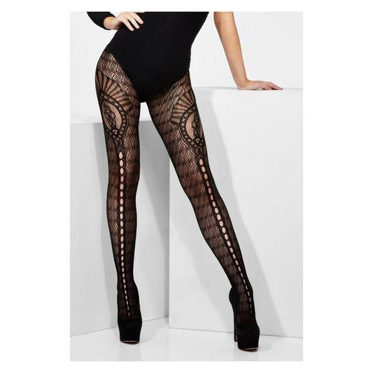 Fever Crown Crochet Tights 1
