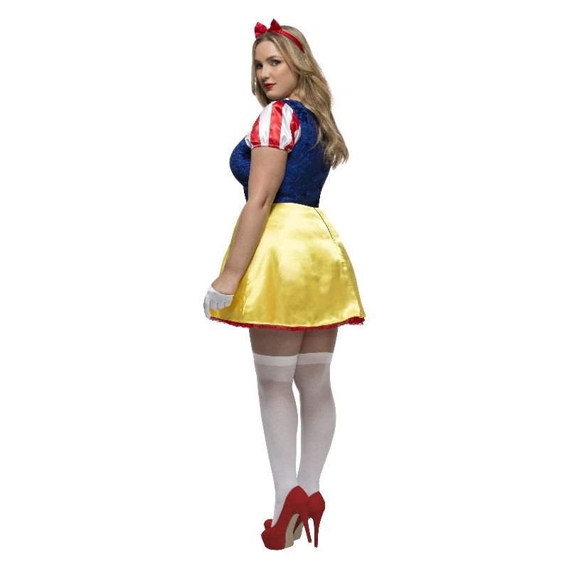 Fever Curves Fairytale Costume Blue Adult 3