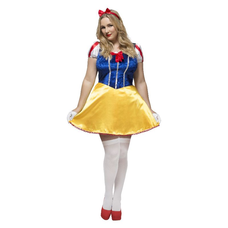 Fever Curves Fairytale Costume Blue Adult 1