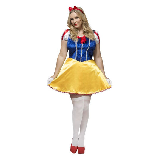Fever Curves Fairytale Costume Blue Adult 1