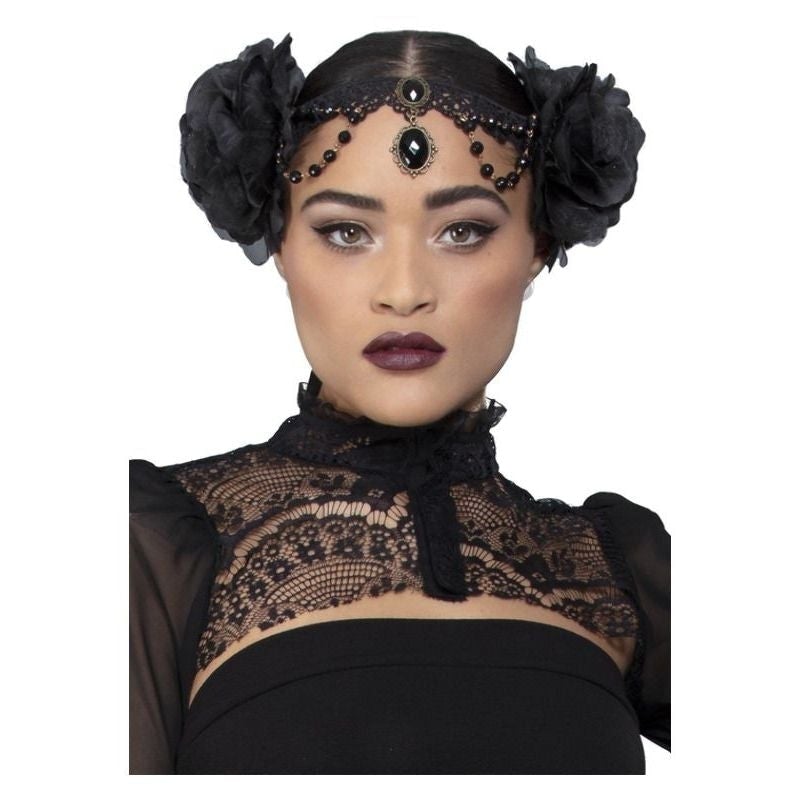 Fever Deluxe Rose Embellished Headpiece 1