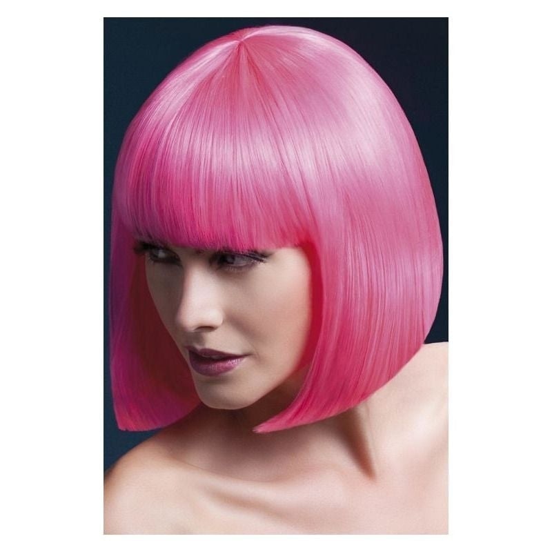 Fever Elise Wig Adult Neon Pink_2 