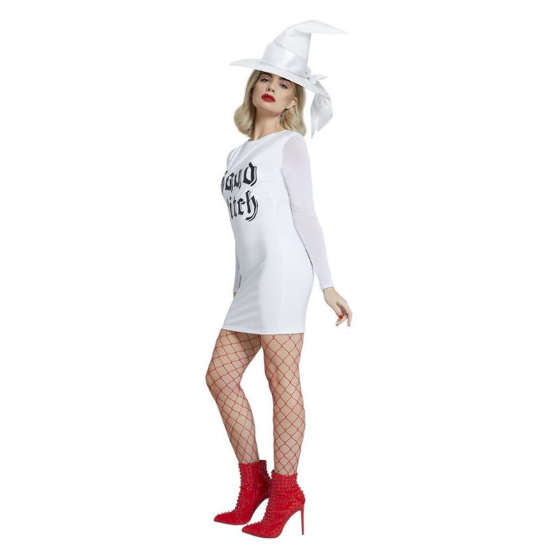 Good Witch Costume White Dress Ladies Halloween Outfit 3