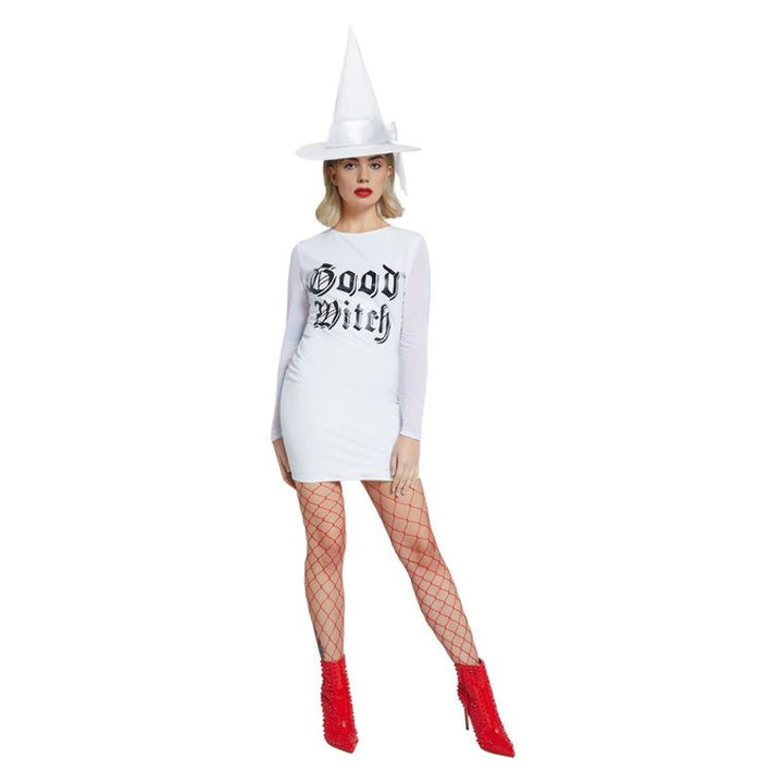 Fever Good Witch Costume White Adult_1 sm-52180L