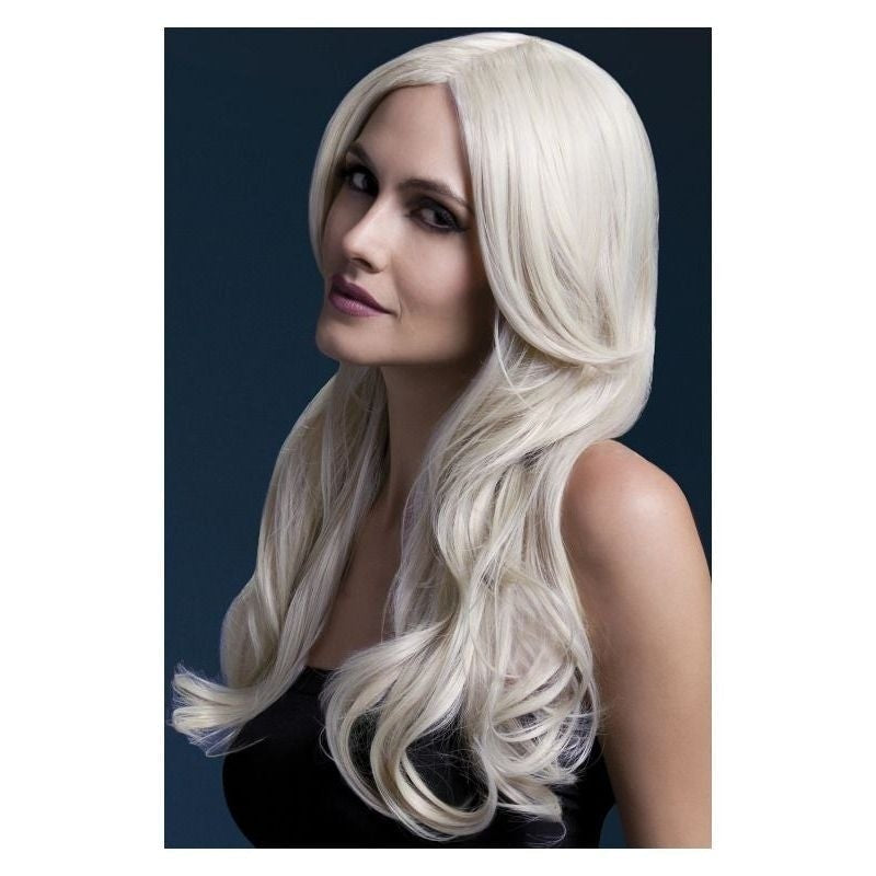 Fever Khloe Wig Adult Long Blonde Wave with Centre Parting 66cm/26in 2