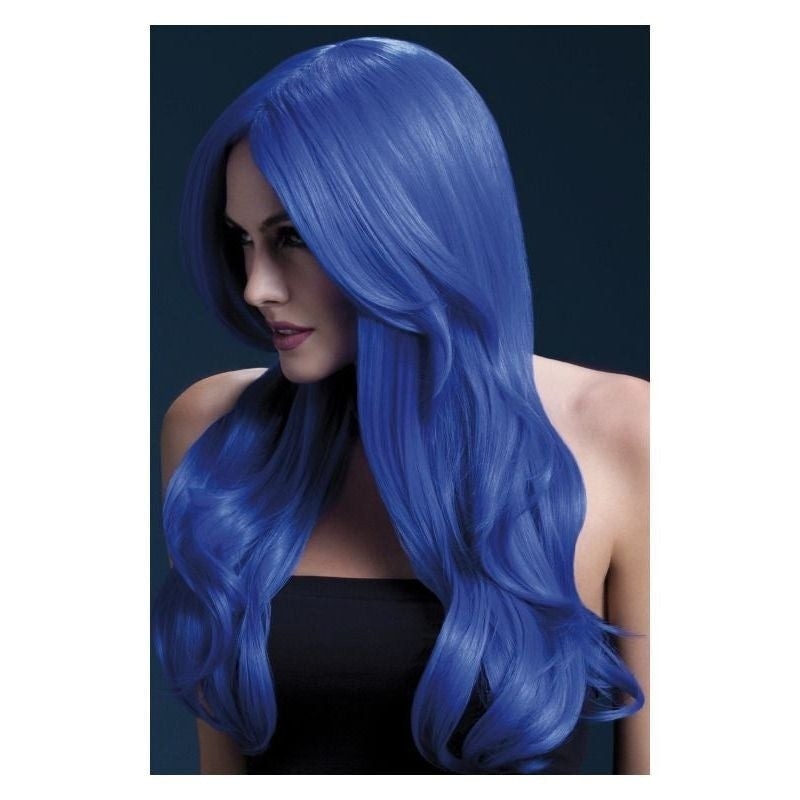 Size Chart Fever Khloe Wig Adult Neon Blue