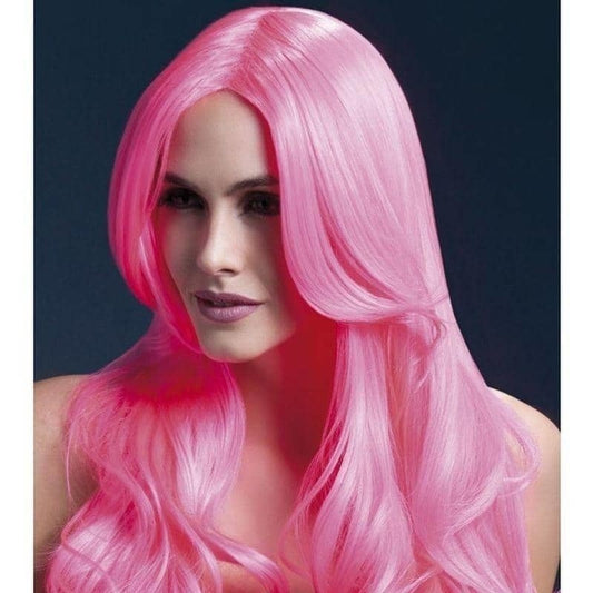 Fever Khloe Wig Adult Neon Pink 1