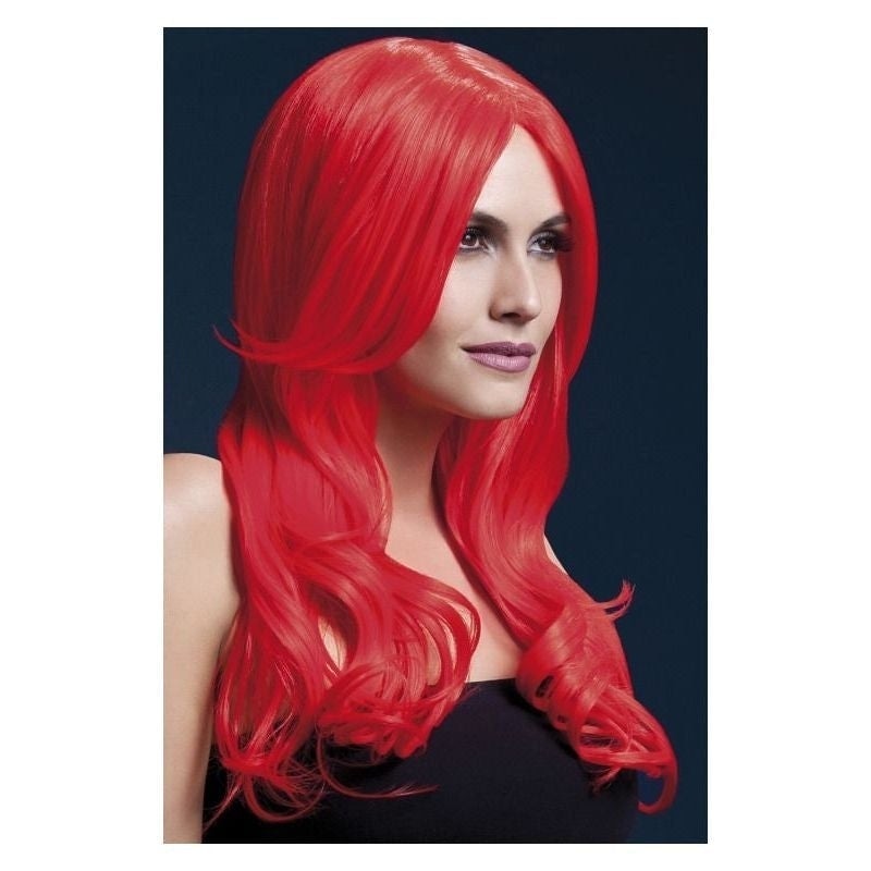 Size Chart Fever Khloe Wig Adult Neon Red