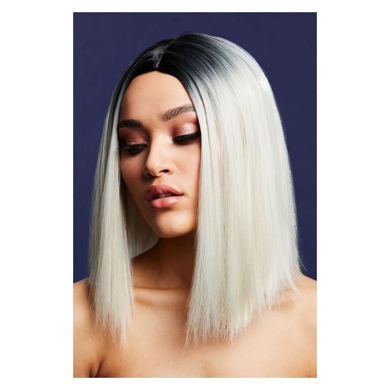 Fever Kylie Wig Two Toned Blend Ice Blonde_1 sm-72064