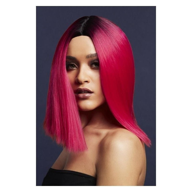 Fever Kylie Wig Two Toned Blend Magenta Pink_1