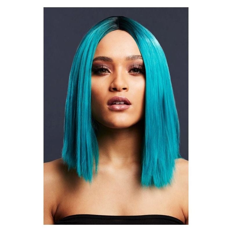 Fever Kylie Wig Two Toned Blend Teal_1
