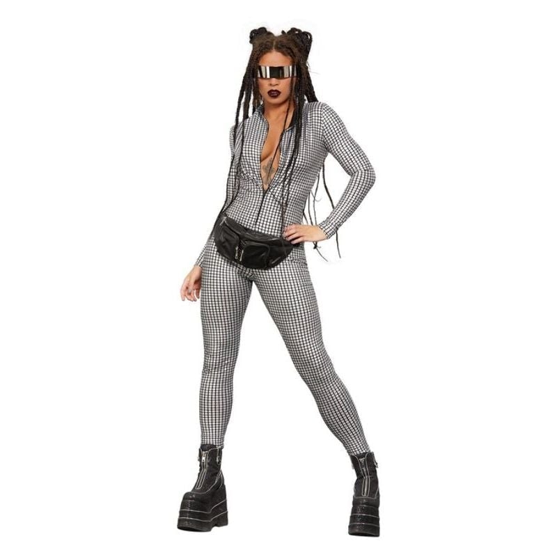 Fever Miss Whiplash Disco Holographic Costume_1