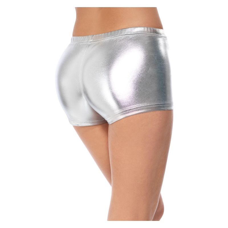 Fever Miss Whiplash Shorts Silver Adult 2
