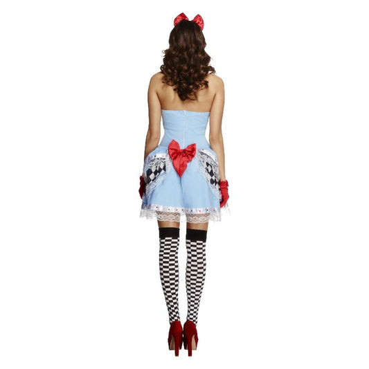Fever Miss Wonderland Costume Blue Dress 2