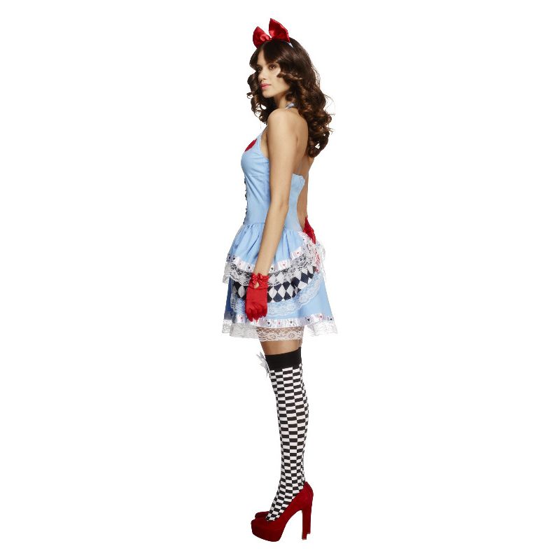 Fever Miss Wonderland Costume Blue Dress 3