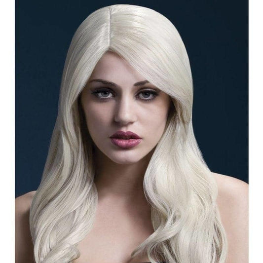 Fever Nicole Wig Adult Blonde Soft Wave with Side Parting 66cm Hair 2