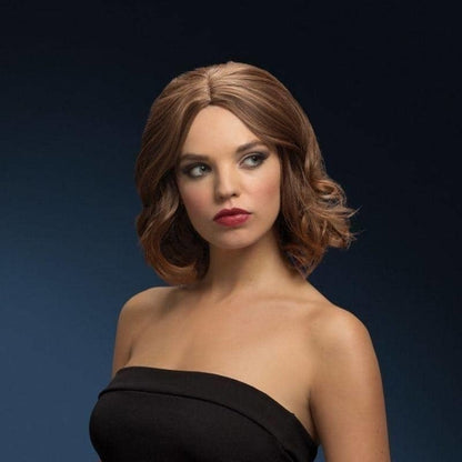 Fever Olivia Wig Adult Light Brown Soft Wave Bob 13 inch 1