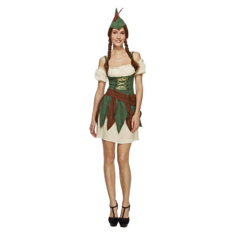 Fever Outlaw Warrior Costume Green_1 sm-32801M