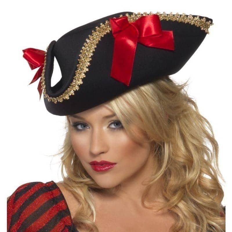 Size Chart Fever Pirate Hat Adult Black