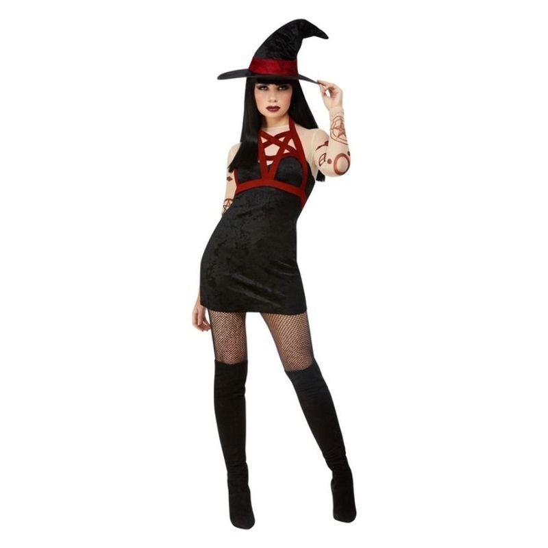Fever Satanic Witch Costume Black_1