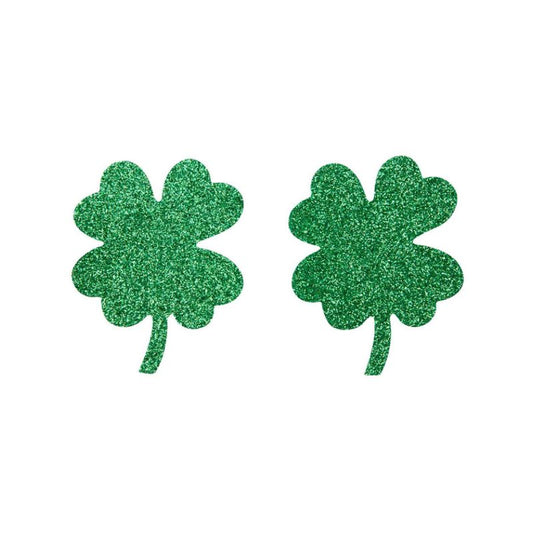Fever Shamrock Glitter Pasties Adult 1