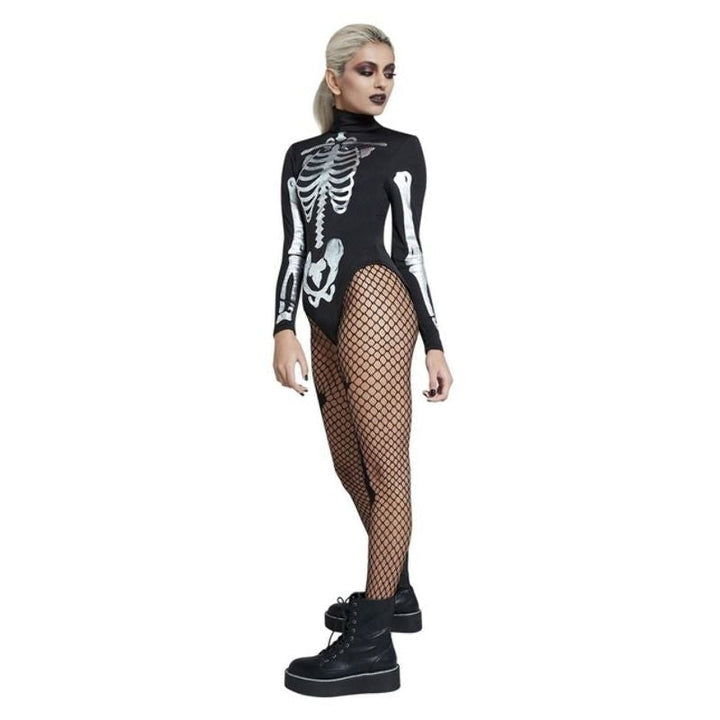Fever Skeleton Costume Black & White_3