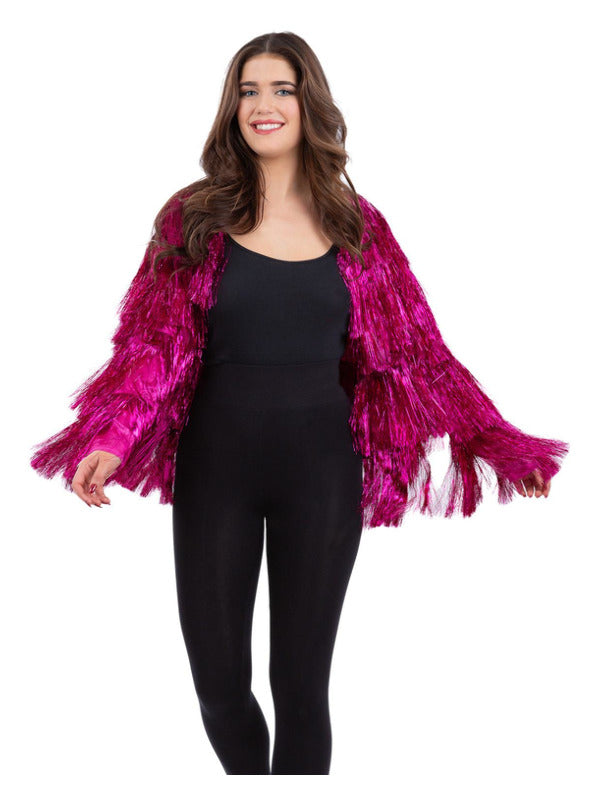 Fever Tinsel Festival Jacket Fuchsia_1