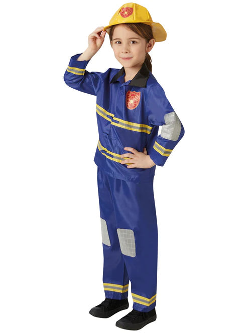Fireman Childs Costume Fancy Dress 2