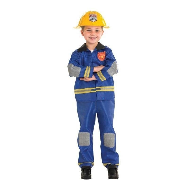 Fireman Childs Costume Fancy Dress 1