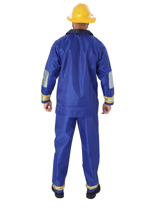 Fireman Costume Mens Firefighter Overalls 5