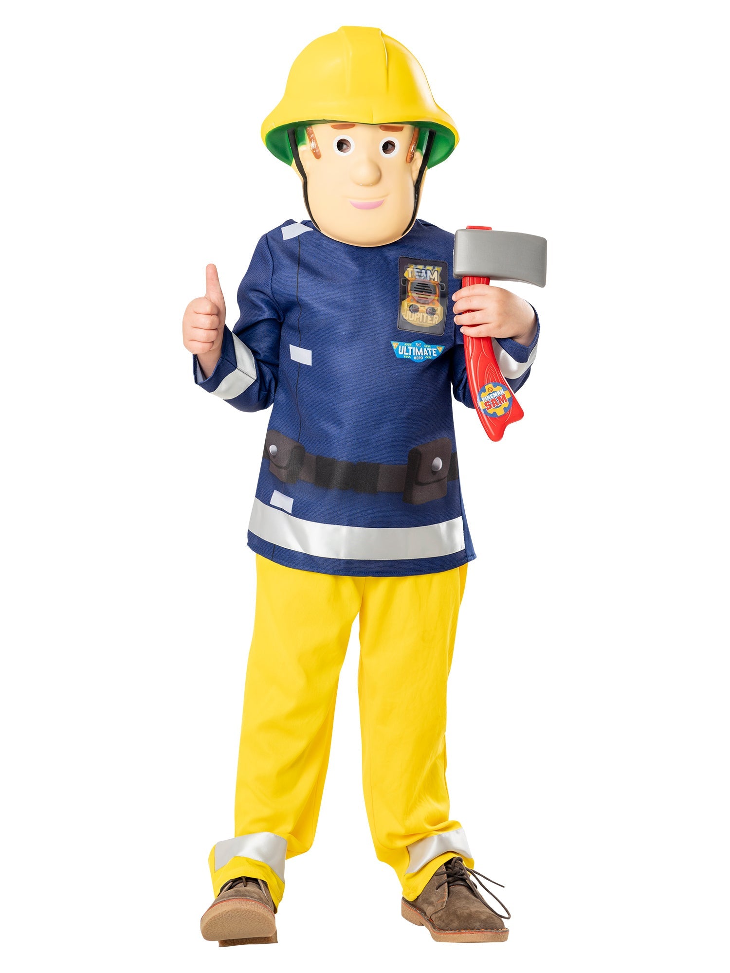 Fireman Sam Kids Costume 2
