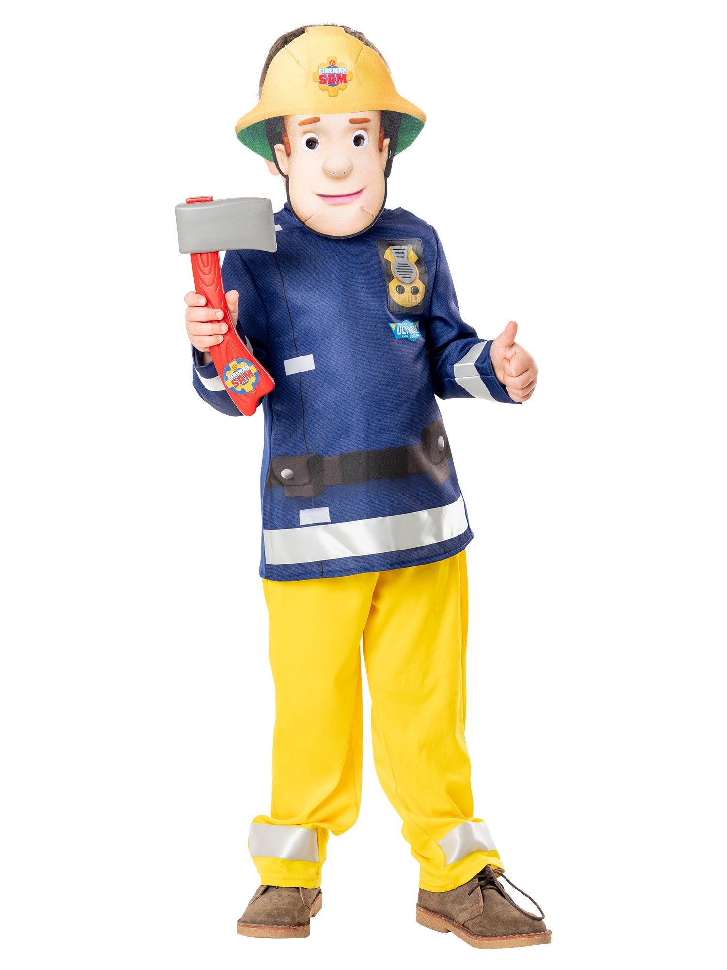 Fireman Sam Kids Costume 1