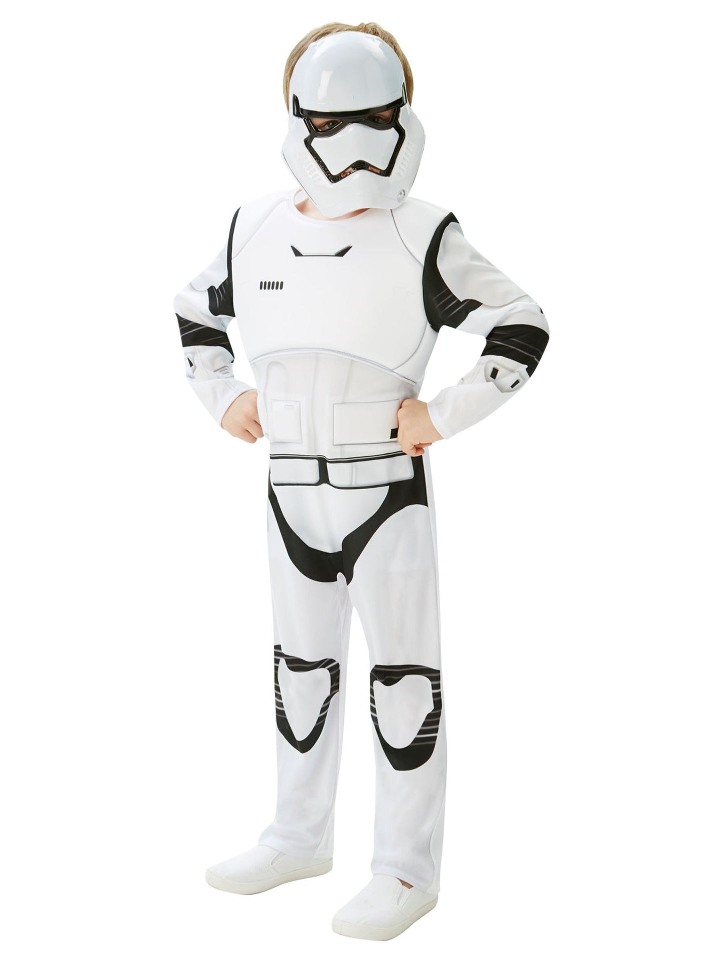 First Order Stormtrooper Kids Costume Deluxe 2