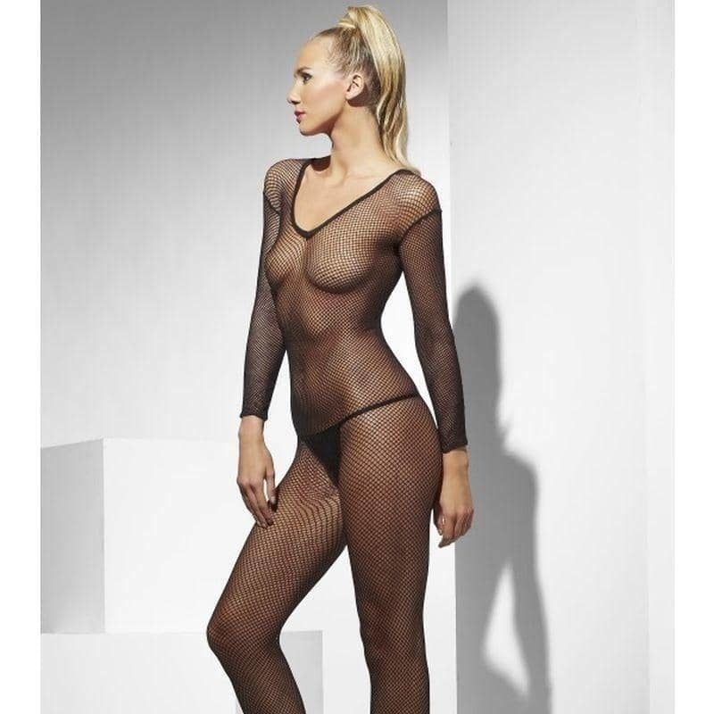 Fishnet Body Stocking Adult Black 1