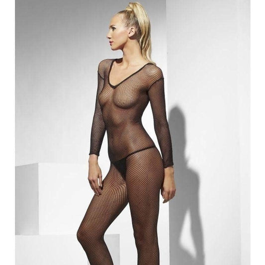 Fishnet Body Stocking Adult Black 1
