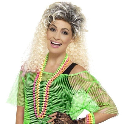 Fishnet Top Adult Neon Green 1