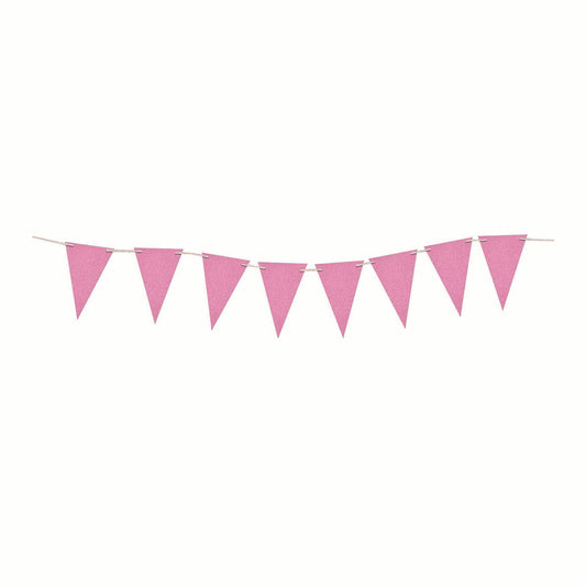 Flag Banner Light Pink 1