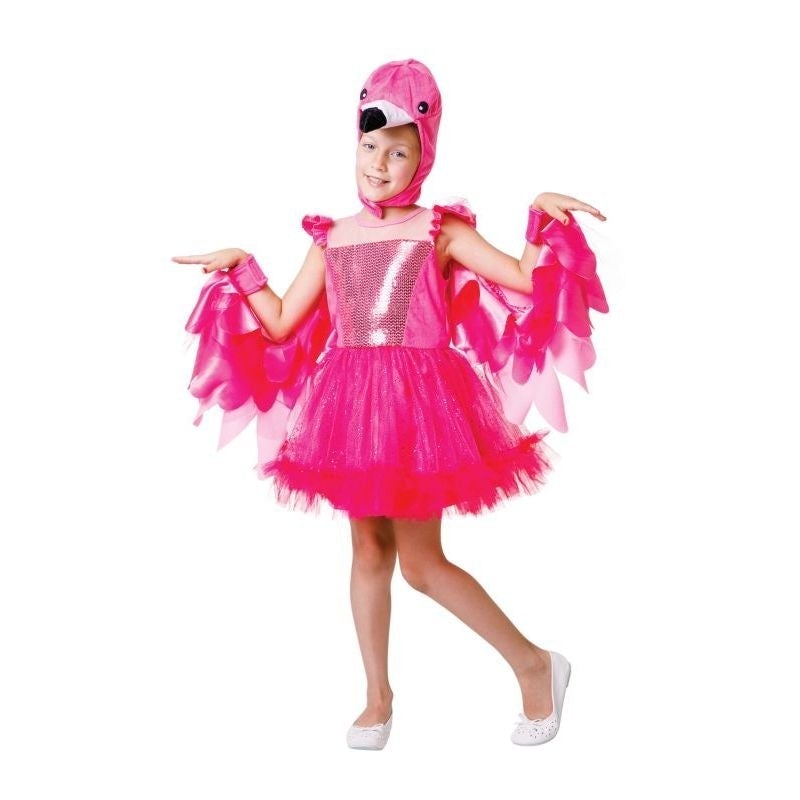 Flamingo Kids Costume Pink 1
