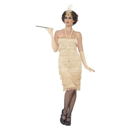 Flapper Costume Gold Adult 1