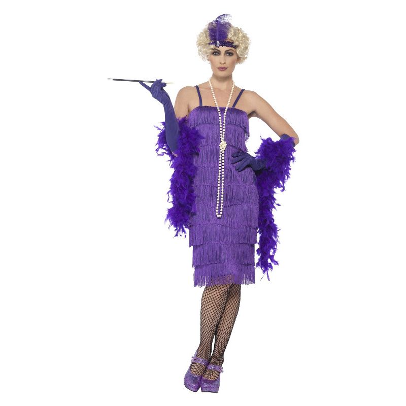 Flapper Costume Purple Adult_1